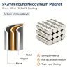 N35 5X2 3 - Nam châm Neodymium tròn nhỏ D5×2mm, nam châm đất hiếm dạng đĩa hiệu suất cao, mạ NiCuNi