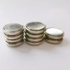 N52 D9.5X1.4 NICUNI N D11.5X2.3 SHELL 4 - Nam châm nút may ẩn Neodymium tròn lực từ mạnh dùng cho quần áo và rèm cửa, kích thước nam châm D9,5 × 1,4 mm, vỏ sắt D11,5 × 2,3 mm.